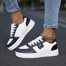 Men's Sports Outdoor Casual Shoes, Men's Thick Sole Jogging Sneakers, White Unisex Athletic Shoes, Women's Sports Shoes, Couple Style Plus Size Shoes