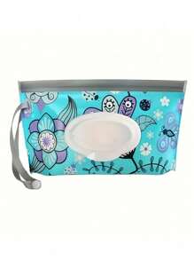 2pcs/Pack Baby Wipes Refill Bags, Portable Flip-Top Wet Wipes Pouches, Self-Sealing Wipes Storage Bags (Random Color & Style)