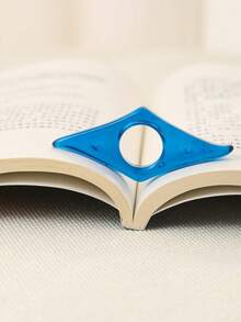 拇指书架书页夹学校用品阅读辅助器学生书籍配件展页器便捷书签、学校用品、返校 - 彩色 - 查看 16