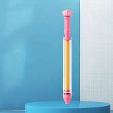 Cañón de agua de fuegos artificiales, juguete de agua para niños, cañón de agua de gran capacidad y con rociador de agua, juego de agua de verano, herramienta mágica para guerra de agua, llenado de agua rápido, diseño brillante rosa y amarillo, acción de rebote para niños, piscina, playa, imprescindible para el juego de agua de verano en el patio trasero, juguete de batalla de agua duradero