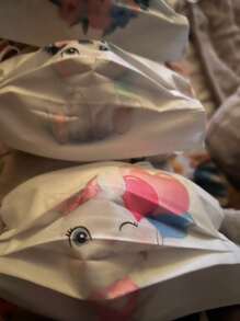 Sanrio 10pcs Cute Rabbit Printed Reusable Face Mask - Breathable, Washable And Reusable, Suitable For Outdoor Activities, Driving And Travel - Perfect Gift For Women, 3-Layer Disposable Protective Mask, Elastic, Windproof, Sun-Proof, Comfortable, Breathable, Casual Wear, Women Style Jacquard Woven Scarf For Outdoor