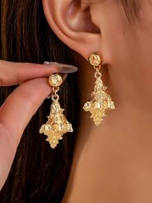 1 Pair Sea Snail Conch Earring Beach Style Sea Element Shell Earrings Jewelry For Women