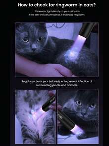 PHILIPS 1pc UV LED Nail Lamp, Fast Curing Gel Nail Polish, Multifunctional Laser Cat Toy, Bill Detector, Nail Lamp, Cat Grass Lamp - Multicolor - View 10