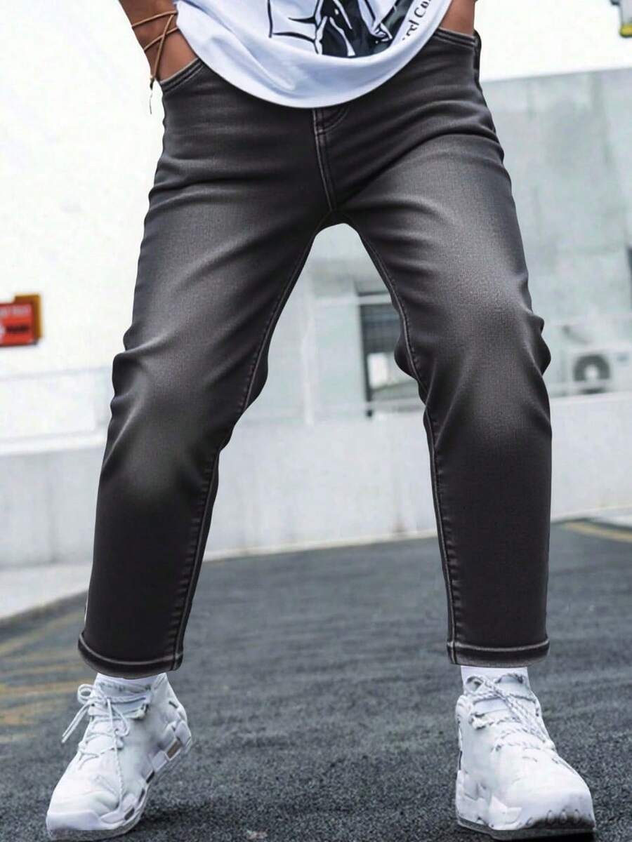 CHUEKITOS. Tween Boys Jeans - 灰色 - 查看 1