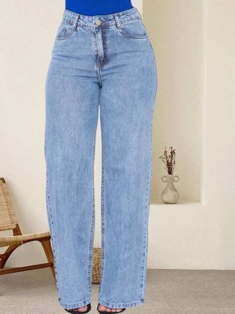 Women Jeans - Blue - View 1