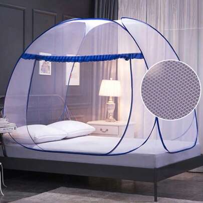 Mosquitero Plegable Cama 1.8x2x1.5m, Sin Necesita Colgarse