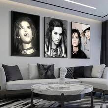 Conjunto de 3 pôsteres artísticos para parede, com ou sem moldura, do popular Tom Bill Coates em Tóquio. Ideal para decoração de bares e salas de estar. Perfeito para decorar paredes. - Multicolorido - Ver 6