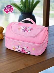 MY LITTLE PONY 1 Borsa frigo termica per il pranzo con stampa cartoni animati, adatta per studenti, ufficio, scuola, regalo di compleanno, decorazione, arredamento casa, regali di San Valentino, matrimoni estivi, forniture scolastiche, decorazione camera