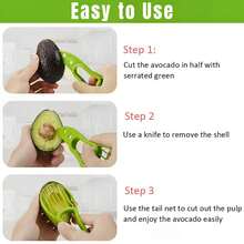 Multi Functional Avocado Knife, Fruit Pulp Separation, Avocado Separator, Avocado Corer, Slicer