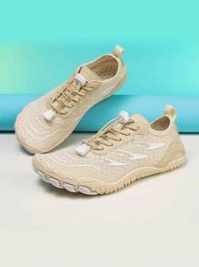 Zapatos de agua de verano para mujeres jóvenes, zapatos de agua slip-on para mujeres, zapatos de agua para hombres, suela de goma antideslizante y suela transpirable de malla para hombres, zapatos livianos de suela blanda y secado rápido para playa, aptos para nadar, caminar por la playa, correr, saltar la cuerda, hacer ejercicio, rafting, surf