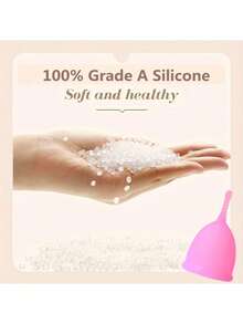 One-Pack Grade A Silicone Menstrual Cup, Hygienic And Reusable. - View 4