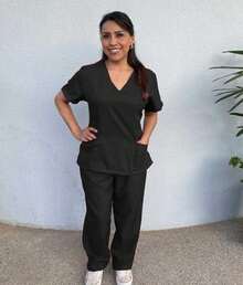 Scrub Sets - Black - View 4