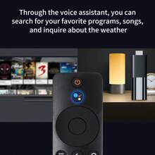 XMRM-00A Replacement Voice Remote Control, For MI TV Stick, MI TV Stick 4K, MI Box S, MI TV Box S (2nd Gen), With NF PV Shortcut App Keys