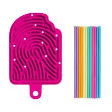 冰淇淋主题感官活动板，儿童忙碌板玩具，多功能感官玩具，适合圣诞节、新年、生日礼物，培养精细运动技能和娱乐的迷你玩具，多色 - 彩色 - 查看 14