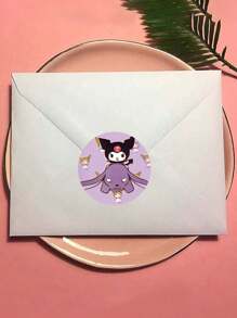 Sanrio 500Pcs/Set Hello Kittys Decorative Stickers Cartoon Kuromi DIY Decals Decorative Seal Stickers Labels Encouragement Stickers Gifts(Some Parts May Be Random)