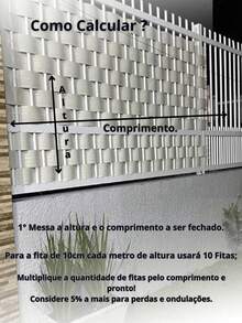 FITA PVC P/ ISOLAMENTO, FECHAMENTO GRADES E PORTÕES /PROTETOR DE PORTÃO, LIMITADOR GRAMA/PORTÃO - Branco - Visão 5