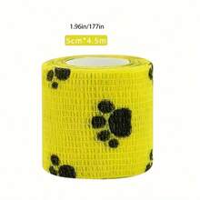 弹性自粘宠物绷带，用于保护狗和猫的膝盖/爪子，防止外出时弄脏和擦伤，宠物缠绕胶带