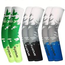2/4PCS Cooling Arm Sleeves Cover Sports Running UV Sun Protection Outdoor Volleyball Fishing Cycling Sleeves For Hide Tattoo Ice Silk Sleeve Sunscreen Cuff Arm Sleeves Anti-Slip Men Women Long Gloves Outdoor Cool Sport Cycling Visor Summer Sun Protection Equipment, High Elastic Arm Sleeves, Suitable For Outdoor Activities Such As Cycling, Golf, Running And Driving