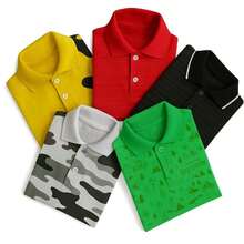 Pacote 5 camisetas gola polo Infantil juvenil do 10 ao 16