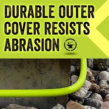 Flexzilla Garden Hose 5/8 In. X 50 Ft, Heavy Duty, Lightweight, Durable, ZillaGreen - HFZG550YW-E