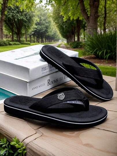 1 par de sandalias ligeras de verano para hombres, con masaje transpirable, antideslizantes casuales, para jardín, playa y ocio, chanclas transpirables para interiores, sandalias deslizantes para exteriores para hombres