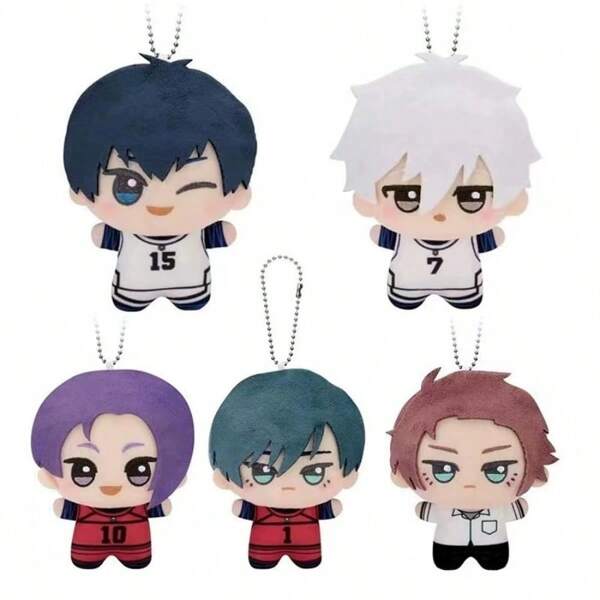 bandai Ciondolo di alta qualità di Isagi Yoichi, Nagi Seishiro, Mikage Reo, Rin Itoshi di "BLUE LOCK" adatto per essere posizionato in camere, soggiorni, divani, auto e per essere regalato come regalo di compleanno