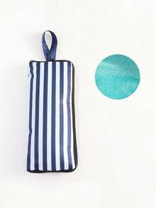 1 件防水雨伞袋 - 便携式超细纤维雨伞袋，紧凑收纳，适合日常使用和旅行旅行必需品旅行配件假期暑假返校