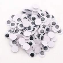 6-25mm Self Adhesive Googly Wiggle Eyes Assorted Size 6 Mm 8 Mm 10 Mm 12 Mm For DIY Art Craft Sticker Eyes Painting Accessories Craft Supplies - Multicolor - View 19
