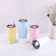 1 件 20 盎司保温杯带吸管，大容量旅行杯，适合返校季 - 20oz - 查看 6