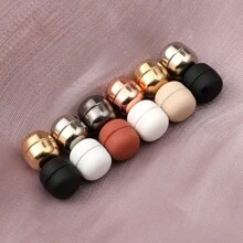 1 par/4 pares de broche de perla invisible con cierre magnético premium para mujeres - Pasador magnético antideslizante para el cuello de verano para fijar la ropa y realzar los atuendos