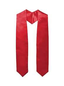 1/3 pièces Casquette académique et gland/Sangle d'épaule décorative/Cordon d'honneur/Toque de graduation/Toque doctorale/Tenue de graduation/Lycée/Université/Écharpe de graduation de couleur unie/Honneur en satin