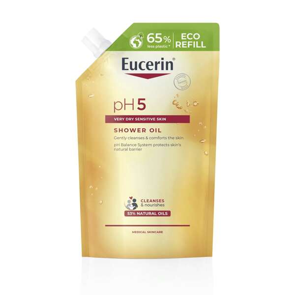 Eucerin Eucerin Ph5 Doucheolie Navulling 400ml