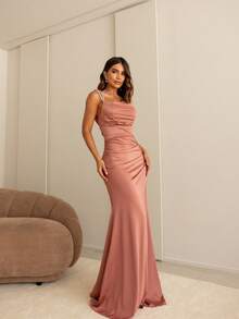 Women Formal & Evening Dresses - Rosa Oxidada - Ver 3