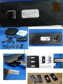Pin thay thế 3.7V cho đồ chơi máy bay không người lái RC E99/E88, Phụ kiện pin sạc, Bộ sạc máy bay không người lái, Đồ chơi người lớn điều khiển từ xa - màu đen - Xem 9