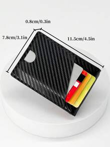 KAIDUCH Sleek Men's Slim RFID-Blocking Faux Leather Wallet - Multi-Slot Durable Card Holder With Plaid Detail For Men Wallet Mini Wallet Purse Wallet Wristlet Wallet Money Wallet Card Wallet