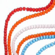 180pcs/Strand 2mm Glass Cat Eye Beads Mini Round Loose Spacer Bead For Earrings Bracelet Necklace Jewelry Making Accessories