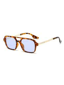 1 Cặp Kính Thời Trang Unisex Gọng Vuông Phong Cách Đường Phố Cổ Điển Mới - Nhiều màu - Xem 9