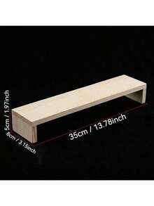 Jewelry Display Stand Blind Box Organizer Wooden Tiered Doll & Figure Model Storage Rack - Wood Color - View 7