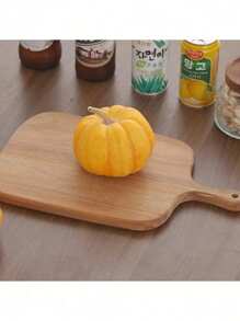 1 Pc Rosewood Cutting Board - Wooden Kitchen Tray, Stylish Long Handle, Solid Wood, For Meat, Cheese, Bread, Vegetables And Fruits - Charcuterie Board Cheese Serving Platter, Perfect For Gourmet Slicing And Display, Essential For Modern Farmhouse Kitchen. Mother's Day Gift, Wedding Kitchenware. Christmas Gift.