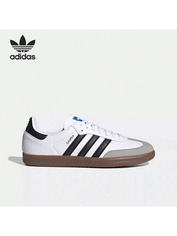 Adidas Adidas Samba Vegan Classic Low Top Skateboard Sneakers B75806, Unisex Retro Sports Casual Shoes