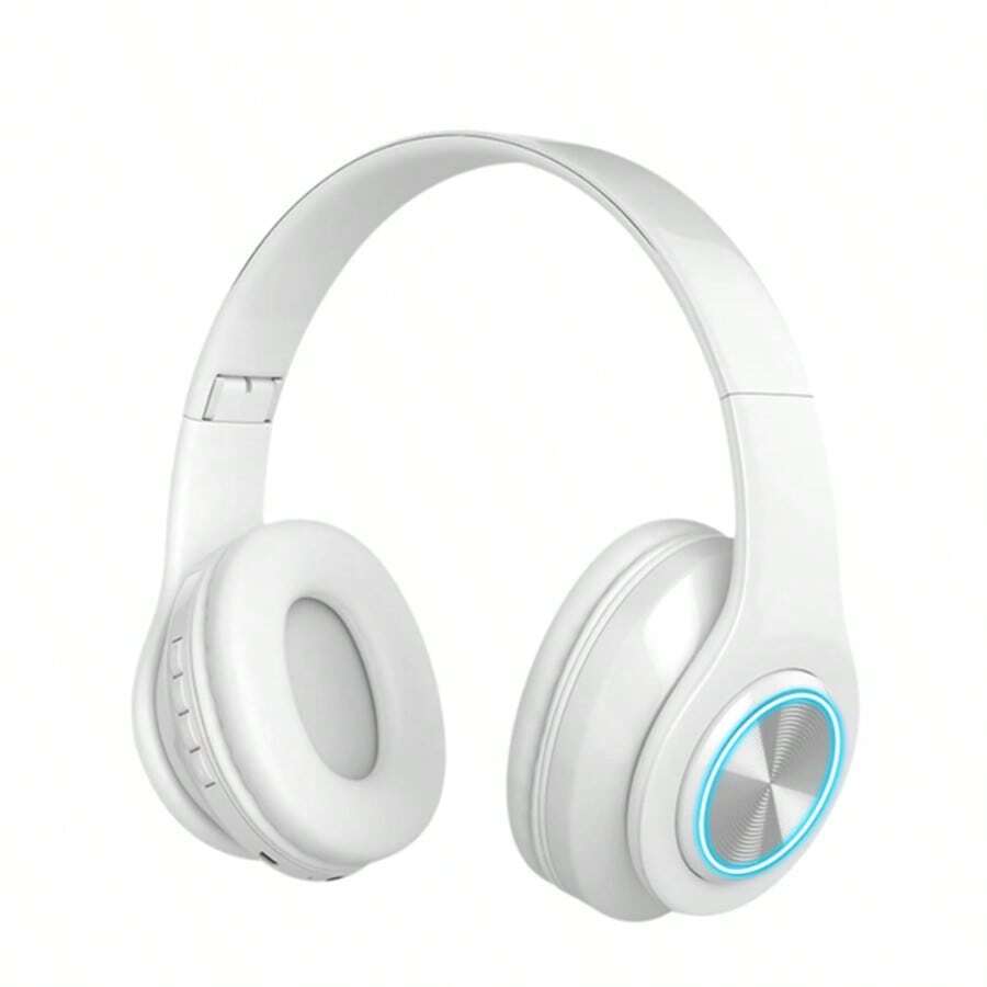 Audifonos Diadema Bluetooth Inalámbricos Dura 8 Horas - Blanco - Ver 1