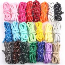 22 Farben, 5mm Paracord Seil, 5 Stücke/Set, für DIY Basteleien wie Schlüsselanhänger, Taschen, Perlen, Handyschlaufen, Schmuckzubehör