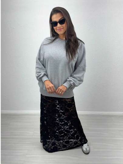 Casual  Pano      Blusão