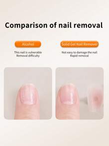 RS NAIL Removedor de uñas con jeringa RSNAIL, fácil y rápido de usar para uñas postizas, uñas falsas, puntas de uñas y adhesivo (no para esmalte en gel), 15ml portátil y amigable para viajes, precisión y sin desperdicio, seguro para uñas naturales y uñas postizas