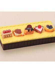 30 件/20 件/10 件/5 件甜点系列、树脂 DIY 配件、冰箱贴、过家家道具、娃娃屋迷你蛋糕模型 1:12、微型调味品、锡罐和微型瓶子装饰