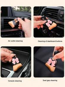 1 Pc Bow-Shaped Car Duster Brush - Multicolor - View 6