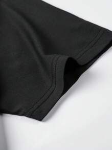 Sommer Neu Herren Kapuzen-T-Shirt mit Kordelzug, Kurzarm, Gesichts- und Monogramm-Muster, reguläre Größe, Große Größen, Lässiger Sportlicher Fitness Laufen Reisen Urlaub Outdoor Camping Herrenshirt