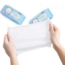 8pcs/Pack Adult Daily Cleansing Wet Wipes, Travel Size. Natural Formula, Safe & Unscented.