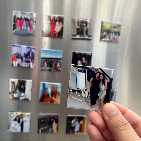 Custom Fridge Magnet, Print Any Of Your Home Decor Designs. Exquisite, High Quality, Personalized, Unique Photo Fridge Magnets, Ideal Gifts For Her, Boyfriend, Girlfriend, Dad, Mom, Family, Friends, Pets, Daughter, Students, Son For Birthdays, Valentine's Day, Mother's Day, Anniversaries, Children's Day, Father's Day, Graduations, Weddings, Housewarmings, School, Home, Office