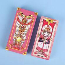 1 套库洛牌 - - 魔法少女 - 各种旋转设计、动漫商品、占卜卡、节日/生日礼物、万圣节、圣诞节、礼物、玩具、游戏